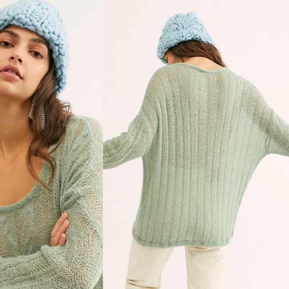 FREE PEOPLE Angel Soft Pullover Sweater NWT - Picture 3 of 10